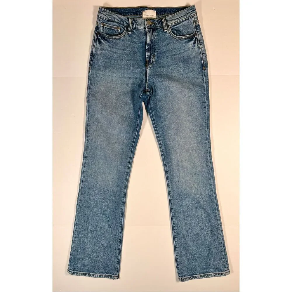 Habitual Logan High Rise Bootcut Jeans Sky Wash Style HBMO1494B Women Size 8 /29 - Picture 3 of 11